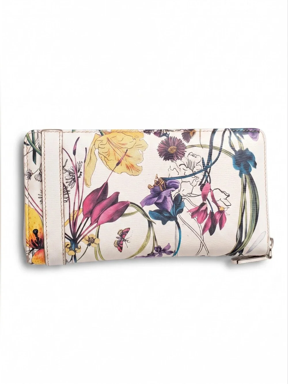 GUCCI Flora Garden Party Zip Continental Wallet - Picture 2 of 8